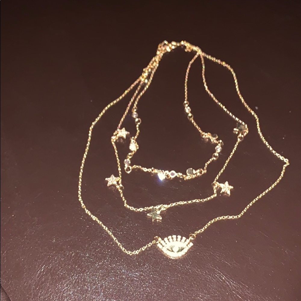 Layered necklace